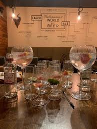 after gin tasting picture of