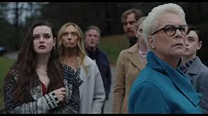 A detective ( daniel craig ) and a trooper ( lakeith stanfield ) travel to a lush estate to interview the quirky relatives ( chris evans , jamie lee curtis , toni collette , don johnson , michael shannon , katherine langford and jaeden martell ) of a patriarch. Knives Out 2019 Imdb