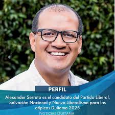 PERFIL: Alexander Serrato es candidato del Partido Liberal, Salvación  Nacional y Nuevo Liberalismo para las elecciones atípicas Duitama 2025  ¿Quién es? Le contamos: Alexander Serrato se graduó del Colegio Seminario  Diocesano de
