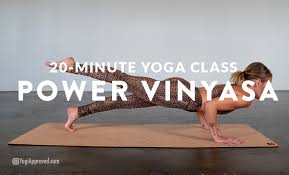 Try our hot powerflow vinyasa classes or our signature fusion workouts! 20 Minute Power Yoga Flow Free Yoga Class Yogiapproved Com