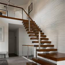 Here below an example of a popular spiral staircase design. China Home Use Wooden Straight Staircase Steel Design Staircase For Residential China Staircase Straight Staircase