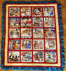 Learn more about quilting m. Hungry Animal Alphabet Quilt Quiltsby Me
