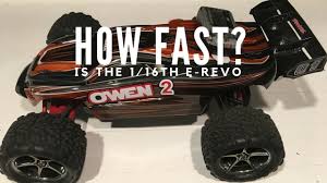 How Fast Is The Traxxas 1 16th E Revo Mini E Revo Top Speed Test