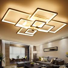 2020 Led Light Modern Led Ceiling Lights 110v 220v For Living Room Luminaria Led Bedroom Fixtures Indoor Home Dec Ceiling Lamp From Sunnyzhang2017 110 96 Dhgate Com