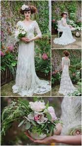 Pale Green Lace Wedding Dress With A Vintage Inspired Style Green Wedding Dresses Pale Green Weddings Wedding Dresses Lace