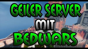 Heute spielen wir diverse minigames auf. Geiler Server Mit Bedwars 1vs1 Minecraft Server Vorstellung 1 8 Deutsch German Youtube