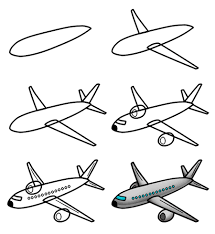 How To Draw A Cartoon Airplane That Looks Cool