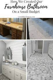 If you are on a tight budget and need to remodel a bathroom, i recommend you build your own countertops and cabinets. How To Remodel Your Master Bathroom On A Budget Centsible Chateau