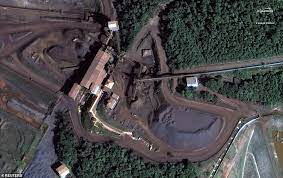 Before And After Pictures Show The Devastation Of Brazil Dam Burst Daily Mail Online