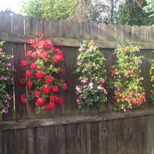 Hanging Grow Bag Flower Pouch Wall Planter Outdoor Etsy In 2021 Hanging Plants Outdoor Hanging Plants On Fence Hanging Plants