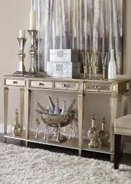 Start With Champagne The Empire Console Table Finely Detailed Decor Elegant Home Decor Champagne Living Room Home Decor