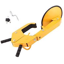 Ruyiot Wheel Lock Car Tire Boot Lock Heavy Duty Anti Theft Wheel Clamp Lock For Auto Car Truck Suv Atv Rv For Produc Wheel Lock Car Tires Cool Car Accessories
