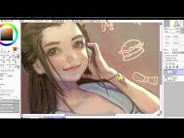 Speedpaint Paint Tool Sai Pretty Paint Tool Sai Painting Tools Painting