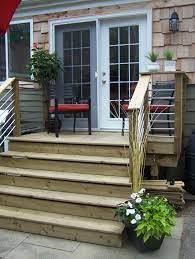 Small Deck Ideas For Small Backyards Patio Stairs Stairs To Patio Building A Deck