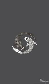 Aesthetic Black And White Koi Fish Wallpaper Pin By Isabela Marie On R A N D O M Art Drawings Aesthetic Wallpapers