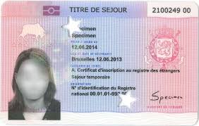 Pour le renouvellement d'une carte d'identité, la commune convoque la personne concernée. Titre De Sejour Biometrique Pour Etrangers Carte A B C D H Commune D Ecaussinnes