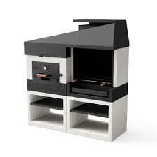 Une cuisine extérieure vous pouvez également fabriquer une véritable cuisine extérieure avec plancha et barbecue intégrés. Tuozi