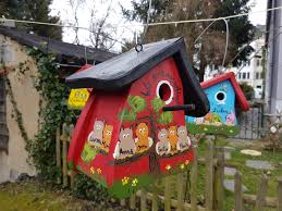 Abschiedsgeschenk Kindergarten Vogelvilla Original Etsy Bird House Outdoor Decor Bird Houses