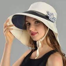 Flower Sun Protection Hat With Neck Cover For Women Summer Wide Brim Sun Hats Sun Protection Hat Wide Brim Sun Hat Large Brim Sun Hat