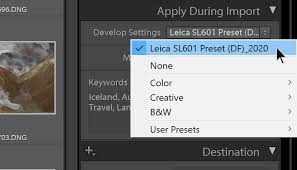 Several companies that make adobe lightroom presets invested the time and. Lightroom Presets For Leica Cameras Red Dot Forum