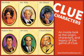 Maybe you would like to learn more about one of these? Clue Characters Rooms And Rules Of This Popular Board Game