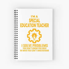 Los mejores materiales de educación especial, solo en editorial md. Cuadernos De Espiral Maestro De Educaci C3 B3n Especial Redbubble