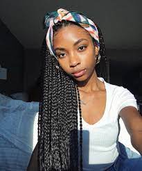 Instagram Post By Jailyn Hill Apr 16 2018 At 6 03pm Utc Braided Headband Hairstyle Box Braids Hairstyles Headband Hairstyles