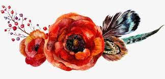 Watercolor Flowers Watercolor Clipart Red Png Transparent Clipart Image And Psd File For Free Download Free Watercolor Flowers Watercolor Flowers Flower Png Images