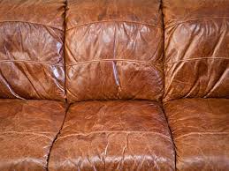 Grease stains can be left on a leather sofa from hair, beauty products, or food. Education Lexol