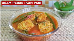 Pertama kali juga dengar asam pedas ikan sardin ni. Asam Pedas Ikan Pari Sour Curry Stingray Fish By Home Cooking With Somjit