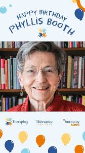 Happy 98th Birthday to Phyllis Booth from the global Theraplay community!  Theraplay would not be making the positive impact it is today with children  and families around the world were it not for the ...