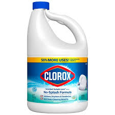 Do not use bleach cleaner on porous surfaces, such as wood, and use it very infrequently on grout. Clorox Splash Less Liquid Bleach Clean Linen 117oz Target
