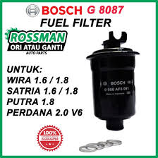 Input part oem number or machinery model. Bosch Fuel Filter G8087 Proton Wira 1 6 Putra 1 8 Satria 1 6 Wira 1 6 Perdana 2 0 V6 Original Shopee Malaysia