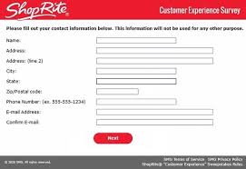 Check spelling or type a new query. Shoprite Customer Survey Sweepstakes Win 500 Gift Card Sweepstakesbible