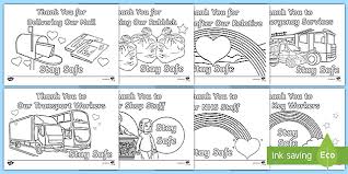 It is not easy for a pastor to be a shepherd to his/her flock and to deliver the word of god to his/her congregation. Thank You Key Workers Colouring Posters