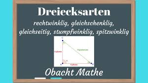 Stumpfwinkliges dreieck — ein stumpfwinkliges dreieck ein stumpfwinkliges dreieck ist ein dreieck — mit seinen ecken, seiten und winkeln sowie umkreis, inkreis und teil eines ankreises in. Dreiecksarten Rechtwinklig Gleichschenklig Gleichseitig Spitzwinklig Stumpfwinklig Youtube