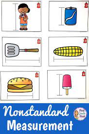 Measurement With Nonstandard Units Education Elementary Math Education Math Math Centers