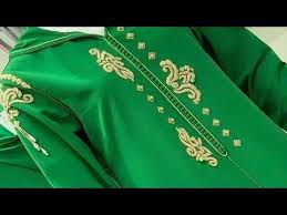 تعليم التنبات للمبتدئات وتنبات القفاطين والجلالب بطريقة سهلة مع ابتكار الرشمات Luxury Outfits Moroccan Dress Embroidery Motifs
