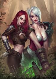 Wallpaper : anime girls, League of Legends, katarina league of legends,  Riven League of Legends, comics, rule 34, screenshot, comic book, fiction,  woman warrior 1280x1815 - Silv3RKill3R - 319458 - HD Wallpapers - WallHere