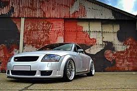 Audi Tt Mk1 8n Front Bumper Cupra R Euro Spoiler Lip Valance Splitter S Line Tts Audi Tt Audi Mk1