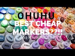 Best Cheap Alcohol Markers Ohuhu 200 Set Youtube Supplies:· ohuhu 200 count marker set· ohuhu metallic pen set· small boxed candy such as conversation hearts· lollipops· origami paper (or wrapping paper)· cardstock (white)· stamps in sushi or gnome theme or draw your own design with an alcohol marker safe… best cheap alcohol markers ohuhu 200 set