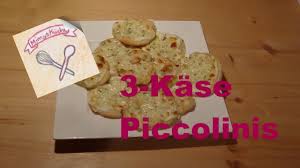 / die original piccolinis drei käse von wagner sind der perfekte snack für den kleinen hunger zwischendurch. 3 Kase Piccolinis Rezept Mimys Kuche Youtube