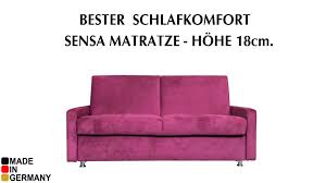Moderne modelle haben alles zu bieten, was auch ein bett bietet. Bettsofa Mit Richtiger Matratze Neu Mit Jule Matratze