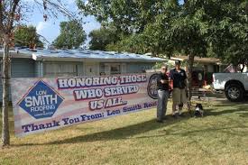 Big ike's roofing & siding brighton, mi 48116 phone: Roofing Contractors Thank Veterans With New Roof Donations 2019 11 11 Roofing Contractor