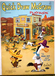 The narration/drawing sequence would follow, which was the longest part of the show. Animation Proclamations Quick Draw Mcgraw Play Book From Whitman 1960