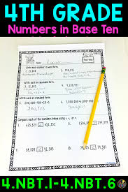 4th Grade Numbers In Base Ten Worksheets 4th Grade Math Worksheets Common Core Worksheets Base Ten