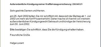 Du kannst auf der website der deutschen bahn direkt online kündigen! Kundigung Der Kfz Versicherung Office Lernen Com