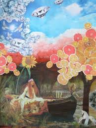 Lucy In The Sky With Diamonds By Rosetta Jallow Art Psychedelic Art Pop Art