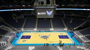 This court was originally used. Charlotte Hornets Unveil New Basketball Court Design