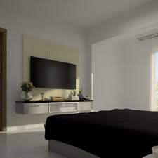 A carpenter can easily enlarge the opening or create a new recessed area in an older home. Bedroom Tv Unit Designs Cabinets And Panels Design Cafe